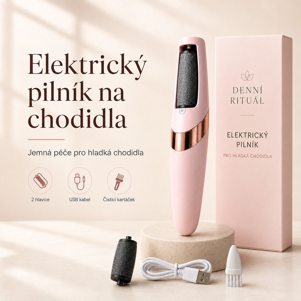 Elektronický pilník na chodidlá